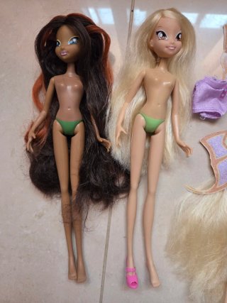 Lotto 3 Bambole Winx
