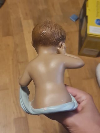 Niño Jesús Cerámica Dormido