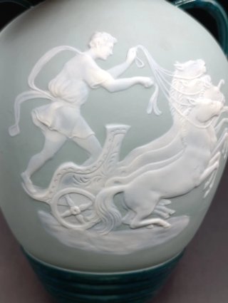 Jarrón porcelana Limoges Tharaud