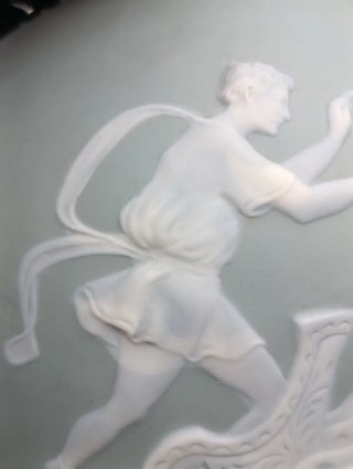 Jarrón porcelana Limoges Tharaud