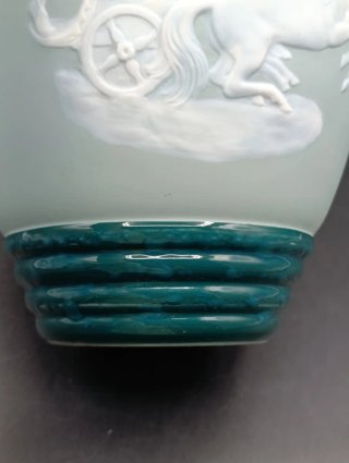 Jarrón porcelana Limoges Tharaud