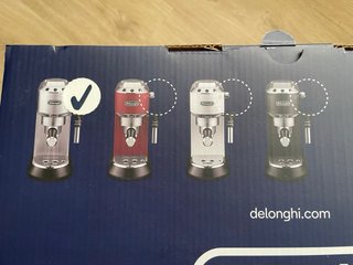 Cafetera DeLonghi Dedica Acero Inoxidable