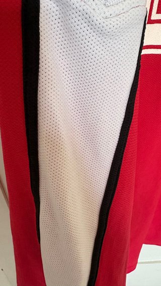 Camiseta de baloncesto #8 roja