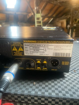 Markbass Little Mark III - Ampeg 210 - Warwick 115