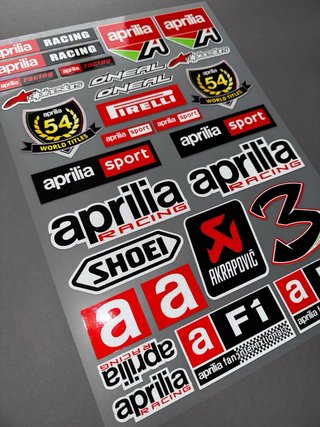 KIT PEGATINAS VINILO APRILIA RS SPORTCITY TUONO
