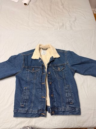 Chaqueta vaquera forrada borrego