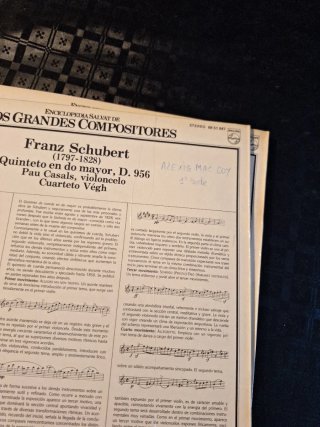 Vinilos Clásicos: Mozart, Bach, Schubert, Chopin