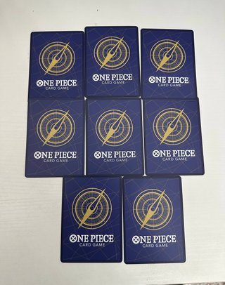 Lotto 8 Carte One Piece Luffy Gear 5 Uta