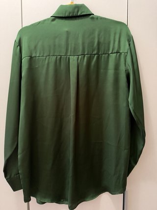 Blusa satinada Zara