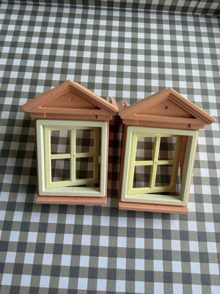 Playmobil Ventanas Casa Rosa y Crema