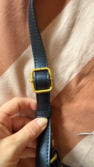 Bandolera Marant  Negra Tachuelas