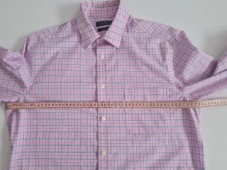 Camisa Ralph Lauren cuadros rosa y azul