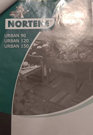 Huerto Urbano Plástico Gris. Gama Norten.
