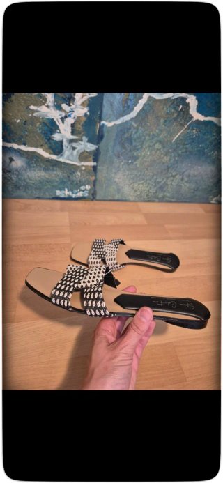 NUEVAS Sandalias Rafia Mujer Talla 38 Blanco Negro