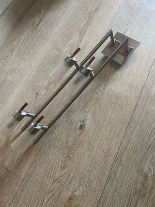 Lámpara de techo aluminio 4 focos