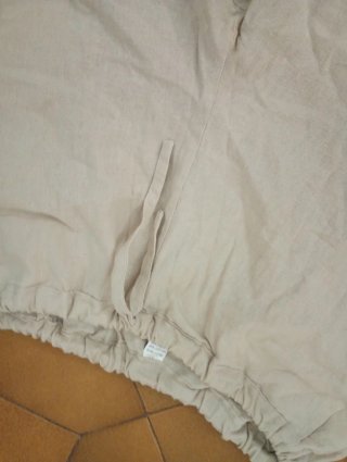 Pantalón lino beige XL