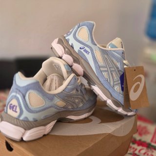 Asics Zapatillas Deportivas Azul y Gris