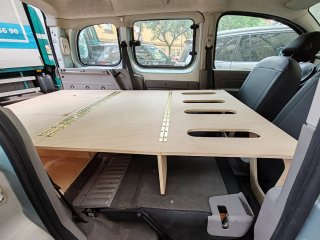 Mueble cama coche camper