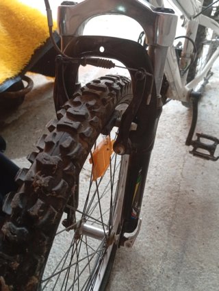 Bicicleta Orbea Blanca