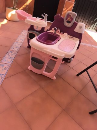Juguete Smoby Baño Cocina Cambiador