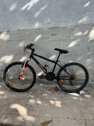Bicicleta Montaña B'Twin Negra