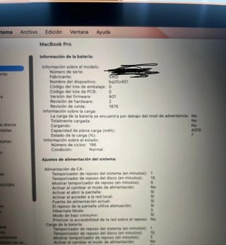 MacBook Pro 2020 i7 2.5 GHz 4 núcleos