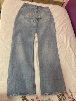 Pantalón vaquero ZARA azul