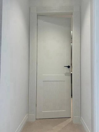 Puerta de madera exterior