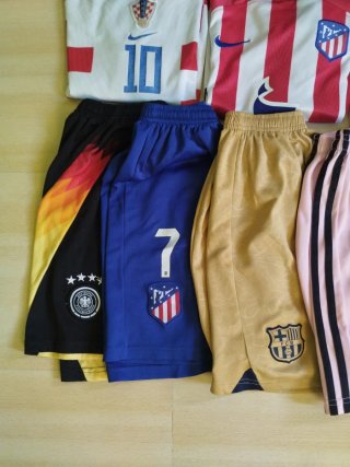 Lote Réplicas Camisetas Fútbol talla XL niño