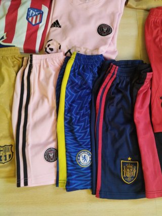 Lote Réplicas Camisetas Fútbol talla XL niño