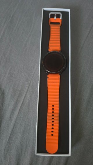 Samsung Galaxy Watch 4 Negro Naranja