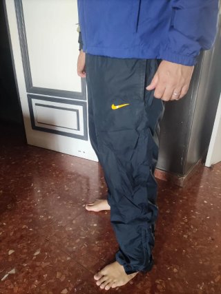 Chándal FC Barcelona Nike Negro/Azul