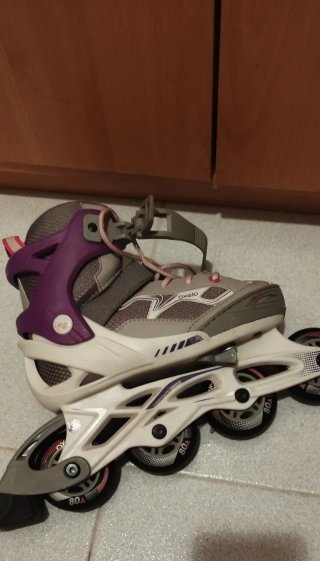 Patines infantiles Oxelo morados