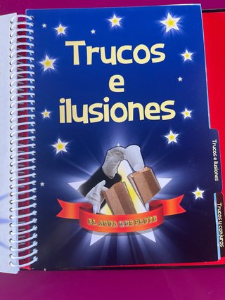 Libro infantil trucos de magia e ilusionismo