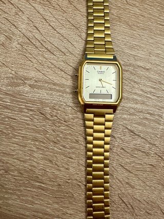 Reloj Casio Dorado Analógico/Digital
