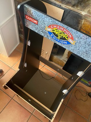 Máquina Arcade Capcom Street Fighter II 1 up
