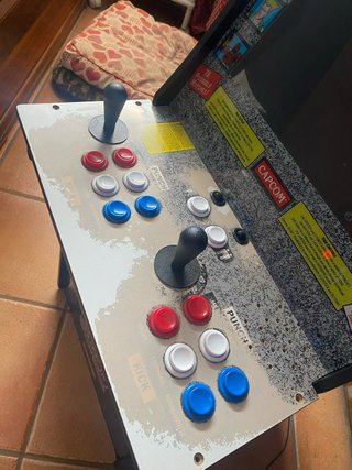 Máquina Arcade Capcom Street Fighter II 1 up