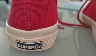 Superga Scarpe Sneaker Tg. 44 Eu 10,5 Usa 9,5 Red