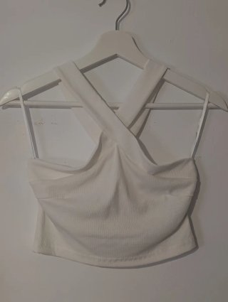 Top Shein Blanco Talla S