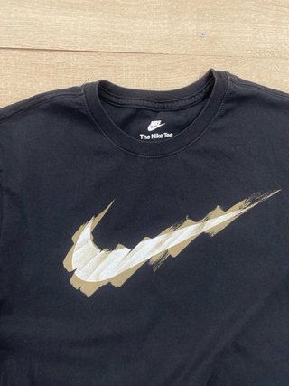 T-shirt Nike uomo nera con logo L