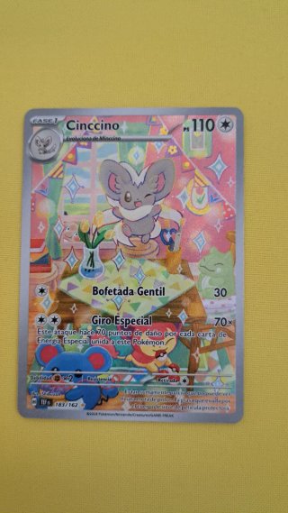 Cinccino 183/162 Pokémon TCG Carta