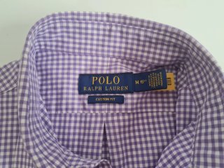 Camisa Polo Ralph Lauren cuadros Custom Fit