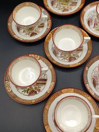 Set tazas té Sarreguemines
