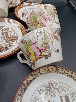 Set tazas té Sarreguemines