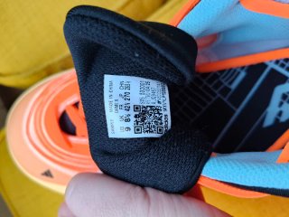 Adidas Dame X zapatillas naranja/rosa