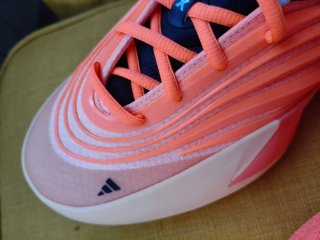 Adidas Dame X zapatillas naranja/rosa