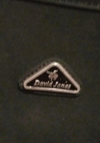 Mochila David Jones Negra