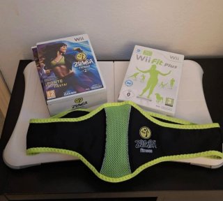 Nintendo Wii + Balance Board + 8 Juegos