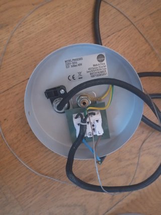Lámpara colgante 3 bombillas E27