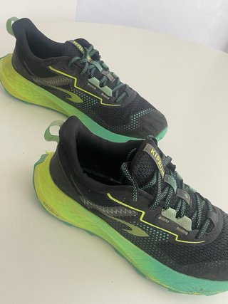 Zapatillas trail Kiprun K500 Grip Negras/Verdes